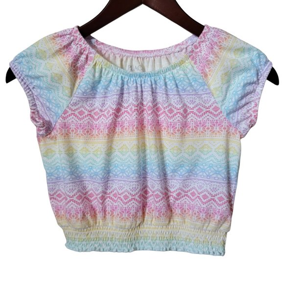 The Children's Place Rainbow Crop Top - Picture 1 of 8
